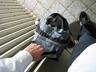 Je porte mon sac
