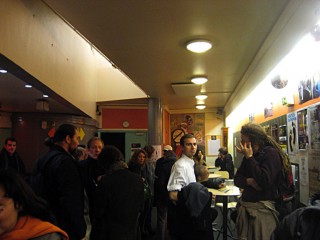 A l'intérieur