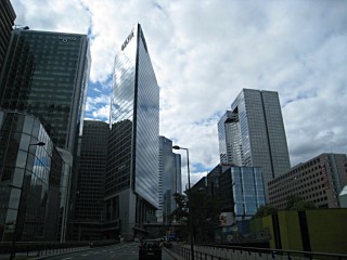 Nous arrivons à La Défense
