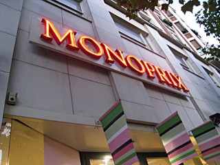 Nous passons à Monoprix