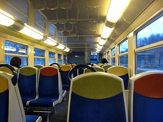 Nous montons dans le train de justesse