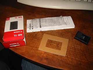 Je déballe ma nouvelle batterie que je mets immédiatement à charger