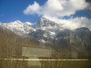 Je regarde le paysage
