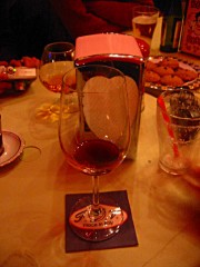 Je bois du vin