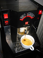 Je me prépare un café
