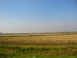 Je regarde le paysage