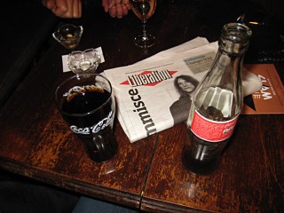 Je bois un coca