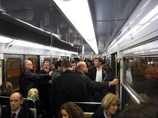 Dans le métro