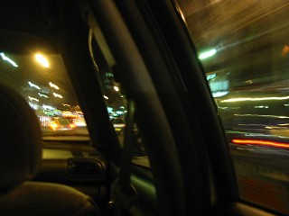 Je prends un taxi