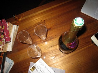 Dégustation du champagne