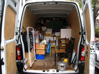 Je remplit le camion