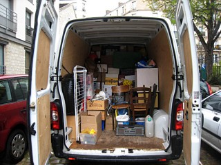 Je remplit le camion
