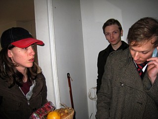 Nous partons pour l'autre appartement