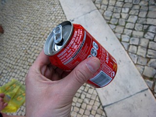 Je bois du coca