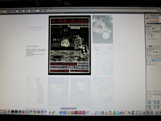 Nous travaillons sur son site
