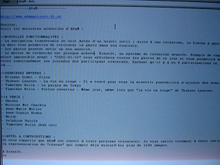 J'envoie ma newsletter ADaM