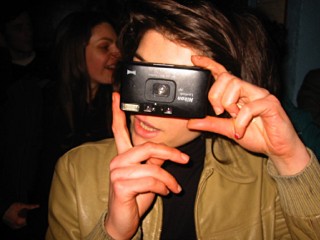 Sabine me prend en photo