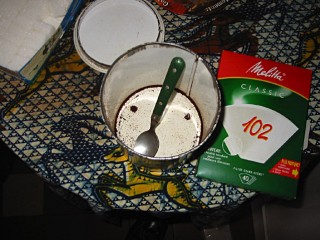 Je n'ai plus de café