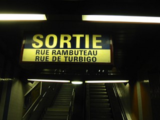 Je prends le métro