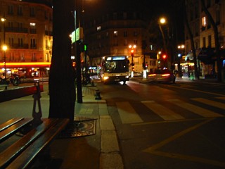 J'attends le bus