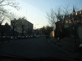 La camionette roule