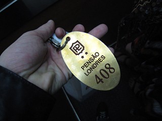 La clef de notre chambre