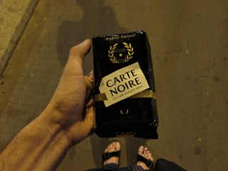 J'achète du café