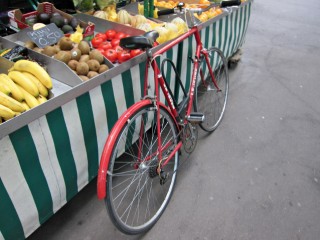 Je gare mon vélo