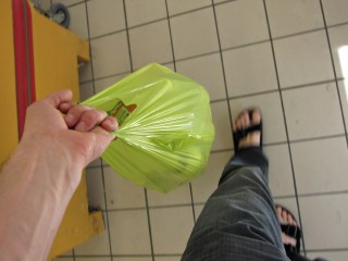 Je repars avec un sac chargé