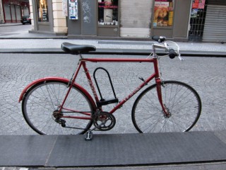 Je gare mon vélo