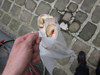 J'achète des sandwichs