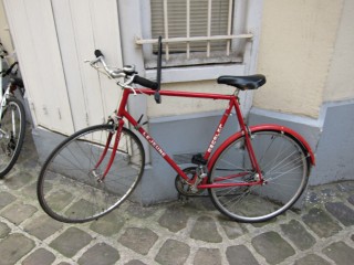 Je gare mon vélo