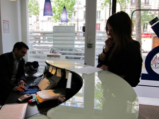 Nous remplissons un formulaire