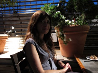 Je prends en photo ma voisine