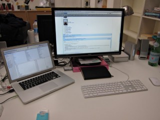 Je vais au bureau