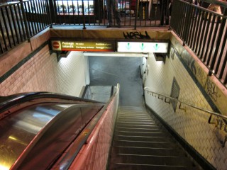 Je prends le métro
