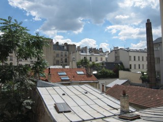 La vue depuis l'appartement