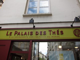 Je vais au Palais des thés