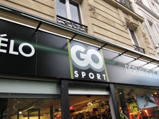 Je vais au Go sport Vélo