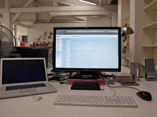 Je passe au bureau