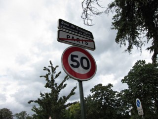 Je sors de Paris par le bois de Boulogne