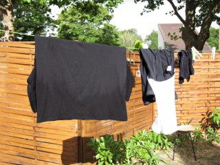 Je récupère mon linge sec