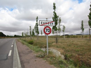 Je sors d'Évreux