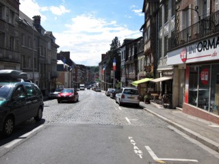 J'arrive dans le centre-ville