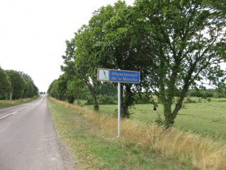 J'arrive dans le département de la manche