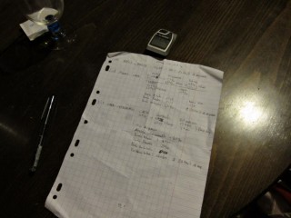 Je calcule ma moyenne du jour