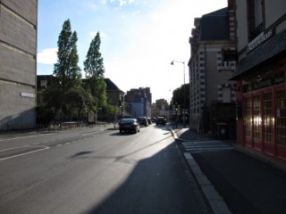 Je me dirige vers le centre-ville