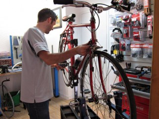Je laisse mon vélo pour réparation