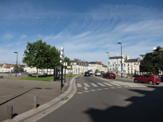 Nous allons dans le centre-ville de Nantes